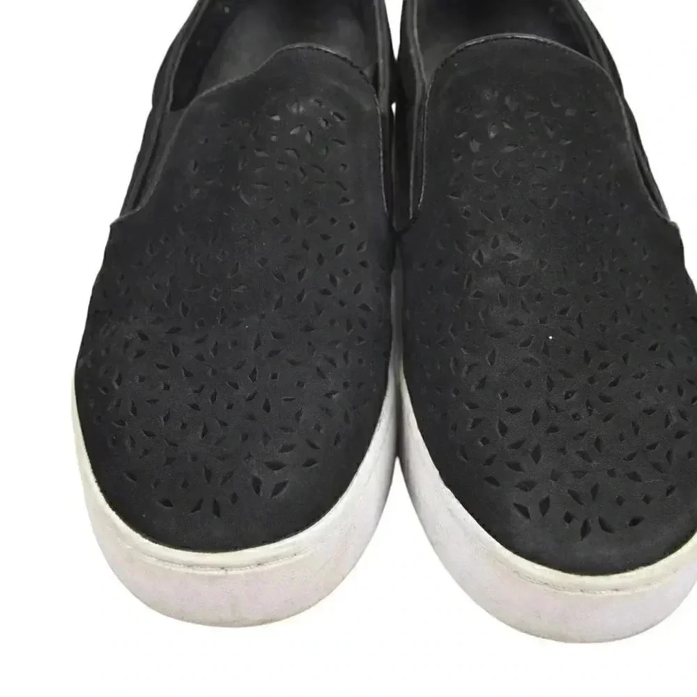 Vionic Splendid Midi Perf Slip-on Sneakers Leather Orthotic Arch Support Size  6 - Picture 4 of 11